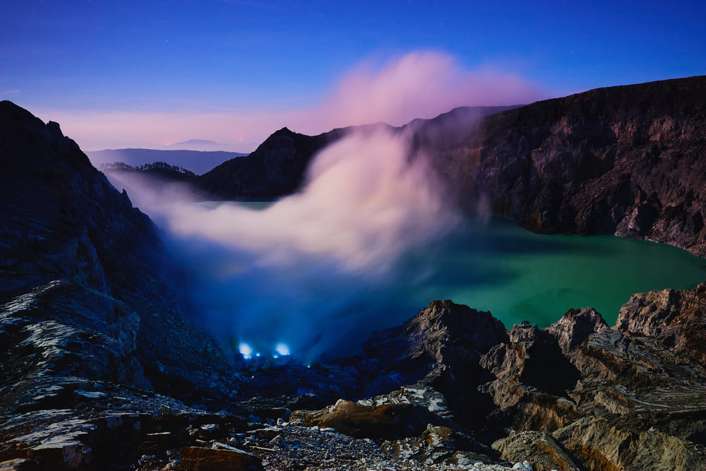 Ijen crater