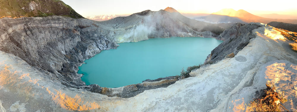 Ijen acid lake